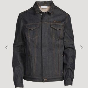Saintwoods Zip-Off Sleeve Japanese Selvedge Denim Jacket